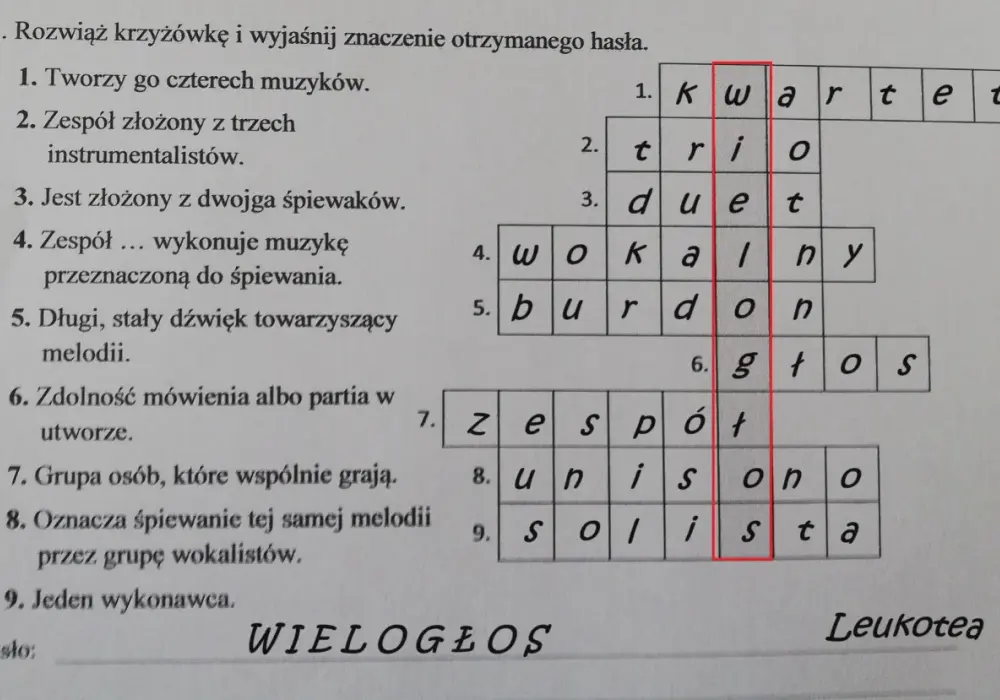 Moderator w pianinie: krzyżówka, definicje i tajemnice muzyczne